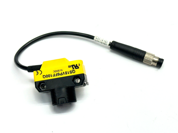 Banner QS18VP6FF100Q QS18 Series All Purpose Photoelectric Sensor 71885 - Maverick Industrial Sales