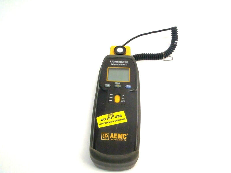 Aemc CA811 Handheld Lux Foot Candle Light Meter - Maverick Industrial Sales