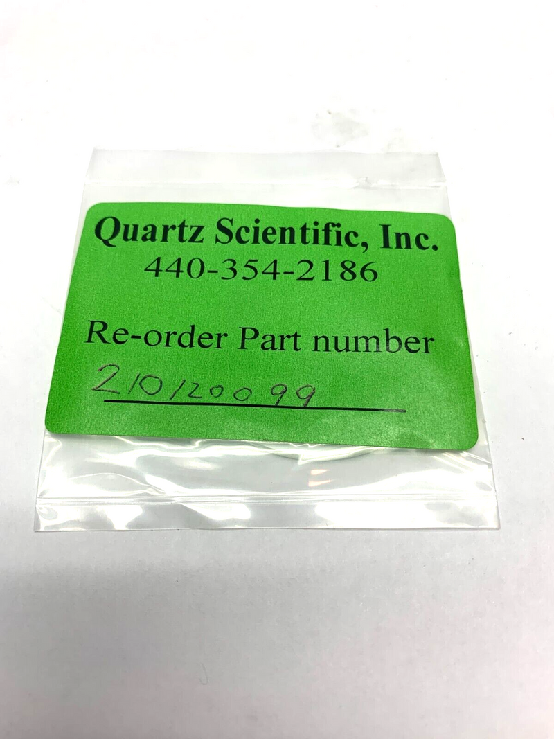 Quartz Scientific Inc 210120099 Quartz Disc 32mm Diameter 1.5mm Thickness - Maverick Industrial Sales