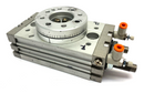 SMC MSQB20R Compact Rotary Table Cylinder 20mm 90 Degree Turn - Maverick Industrial Sales