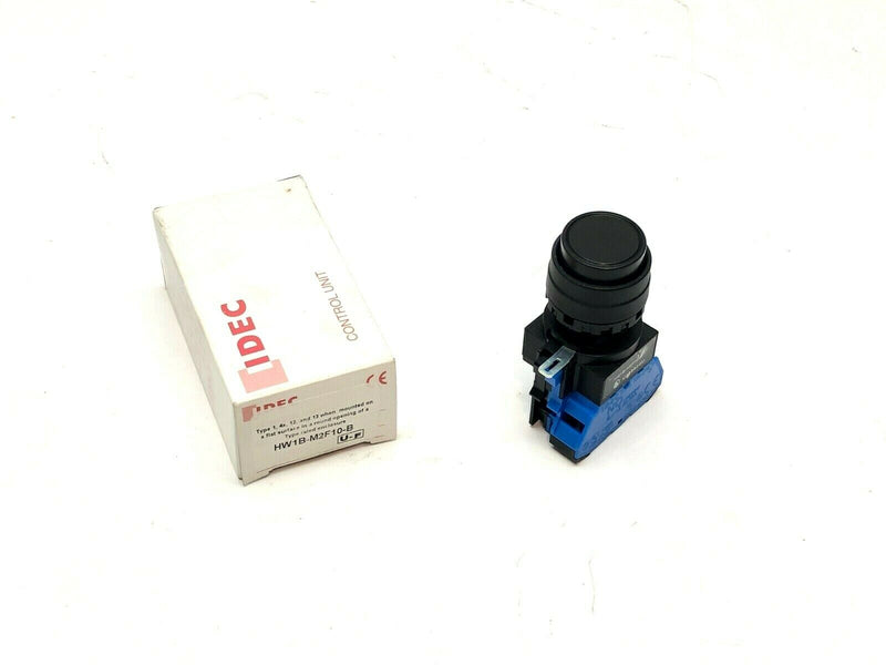 IDEC HW1B-M2F10-B Pushbutton Switch Plastic Bezel Extended - Maverick Industrial Sales