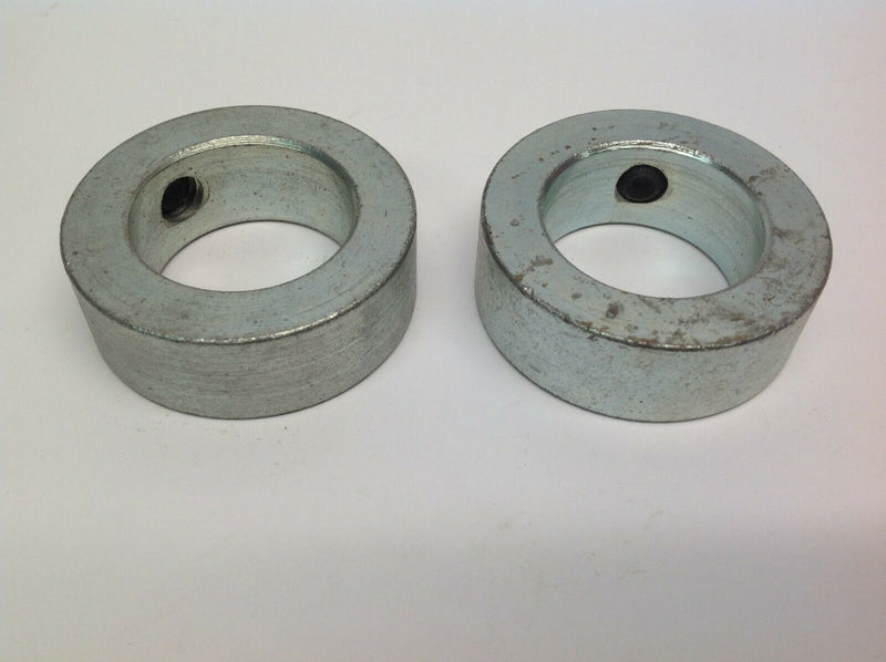 Lot of 2 Unbranded MC10 - 1-1/4" Steel Set Screw Collars - Maverick Industrial Sales