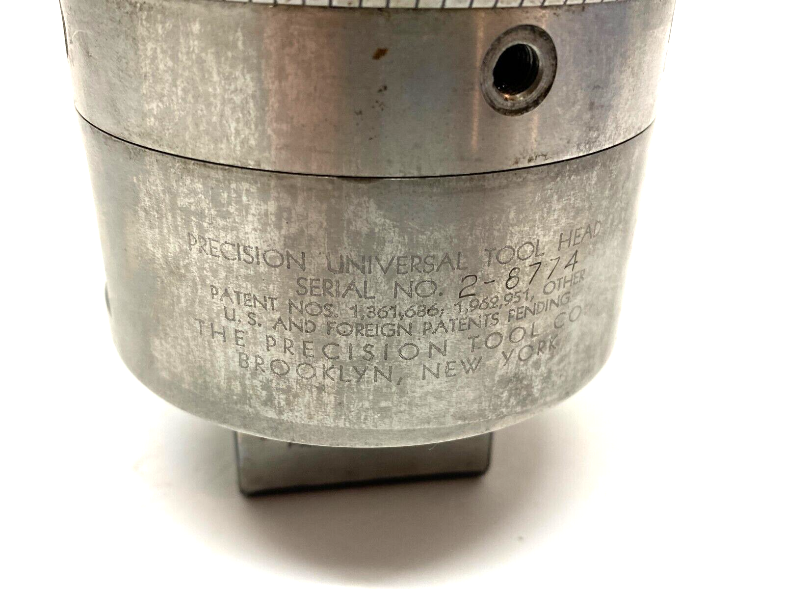 Precision Tool Co No. 2 Universal Tool and Boring Lathe Head 0-50 Adjust - Used - Maverick Industrial Sales