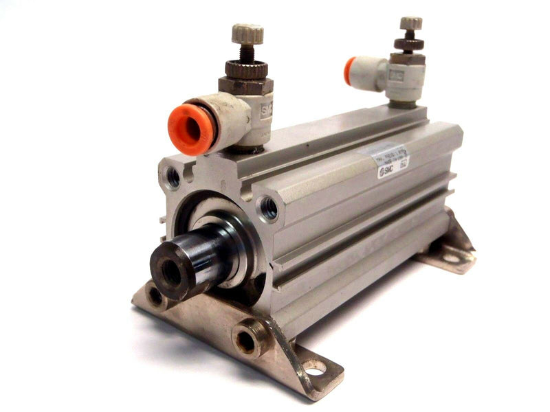 SMC NCDQ2L32-75DC Pneumatic Compact Cylinder 32mm Bore 75mm Stroke - Maverick Industrial Sales