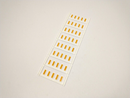 Allen Bradley 1492-MAS6X15 Ser A Blank Adhesive Marker Cards 6mm x 15mm BOX OF 5 - Maverick Industrial Sales