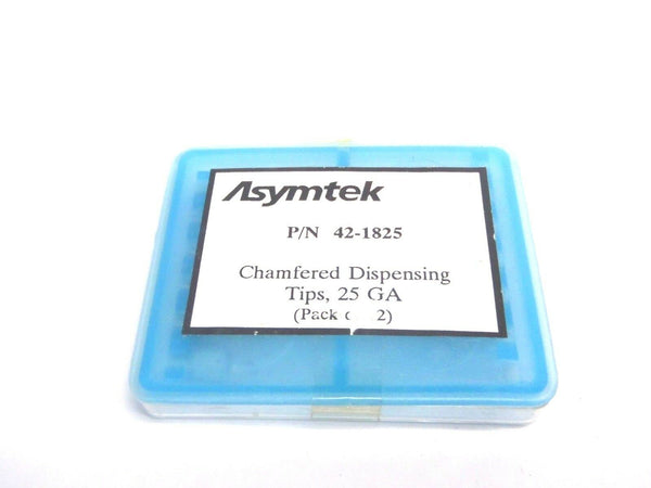 Lot of (12) Asymtek 42-1825 25 Gauge Chamfered Dispensing Tips, 25 Gauge - Maverick Industrial Sales