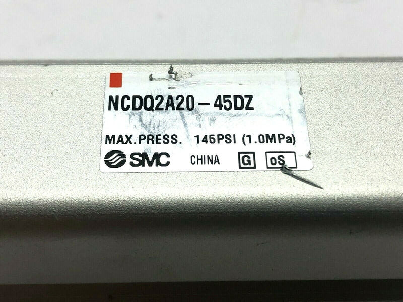 SMC NCDQ2A20-45DZ Compact Pneumatic Cylinder Double Acting 20mm Bore 45mm Stroke - Maverick Industrial Sales