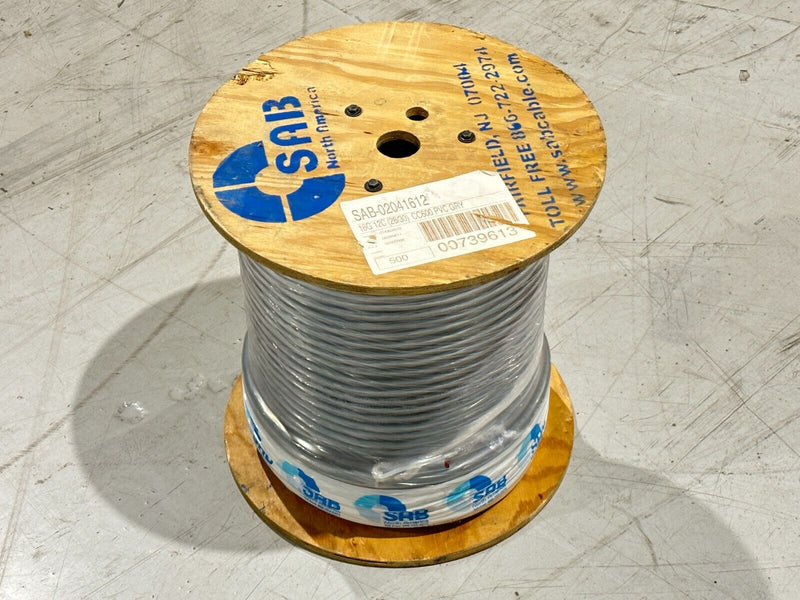 SAB 2041612 Multi-Conductor Cable CC 600 12 Conductor 16AWG 500ft Spool - Maverick Industrial Sales