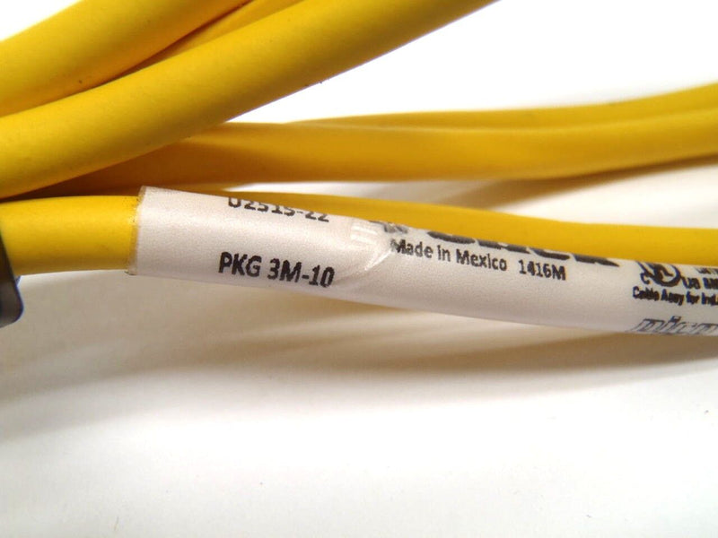 Turck PKG 3M-10 Actuator and Sensor Cable U2515-22 56" Length - Maverick Industrial Sales