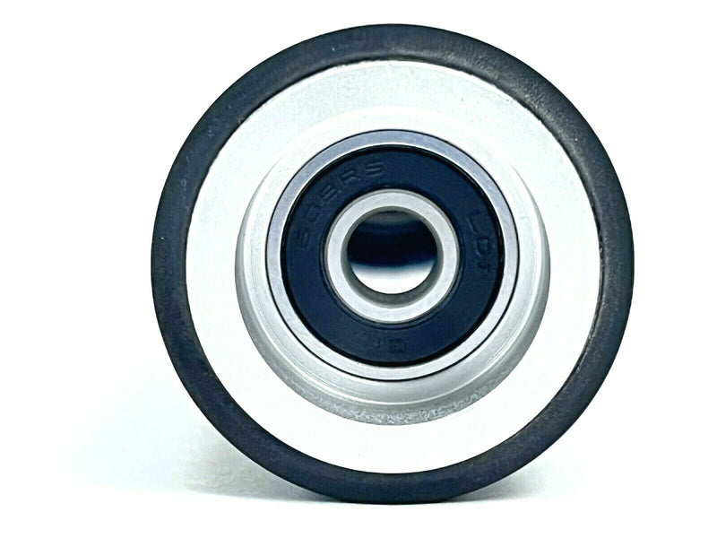 PE USA Rubber Roller 40mm Diameter 205mm Length for PE Rotary Labeler - Maverick Industrial Sales