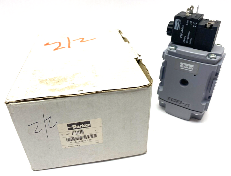 Parker P32TA94SCND2CN Modular Soft Start Dump Valve - Maverick Industrial Sales