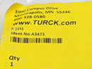 TURCK H1141 Receptacle 4 Pin Male A3473 - Maverick Industrial Sales