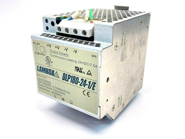 TDK-Lambda DLP180-24-1/E AC-DC Power Supply - Maverick Industrial Sales