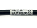 Keyence HR-100 Rev. H Barcode Scanner Head w/ HR-1C3RC Rev. A Cable - Maverick Industrial Sales