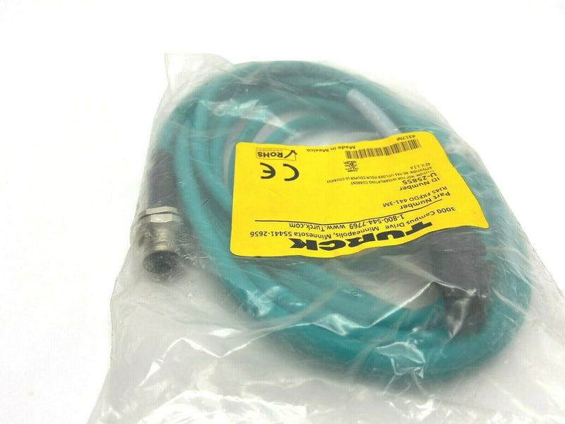 Turck RJ45 FKFDD 441-3M U-25855 Network Hybrid Cordset - Maverick Industrial Sales