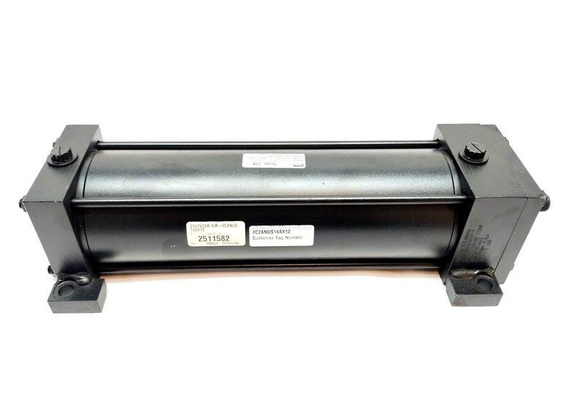 Parker 04.00 C2ANUS14A 12.00 Series 2AN Heavy-Duty Cylinder 4" Bore 12" Stroke - Maverick Industrial Sales