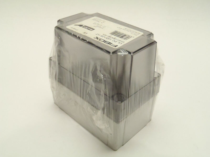 Fibox UL PC 100/125 HT Poycarbonate Enclosure 5" x 3" x 5" Inch Smoked Cover - Maverick Industrial Sales