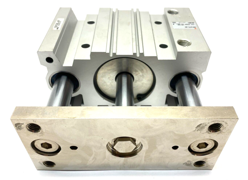 SMC MGPL63TN-50Z Pneumatic Guide Cylinder 63mm Bore 50mm Stroke 145psi - Maverick Industrial Sales