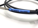 Keyence FS-N43P Fiber Optic Sensor Amplifier Unit w/ x2 FU-A100 Fiber Unit Array - Maverick Industrial Sales