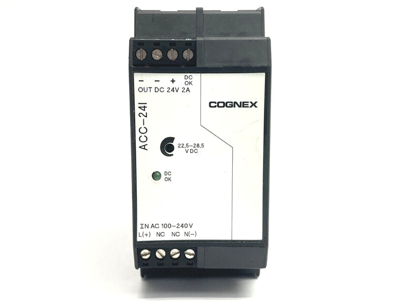 Cognex ACC-24I Industrial Power Supply 2A 24V - Maverick Industrial Sales