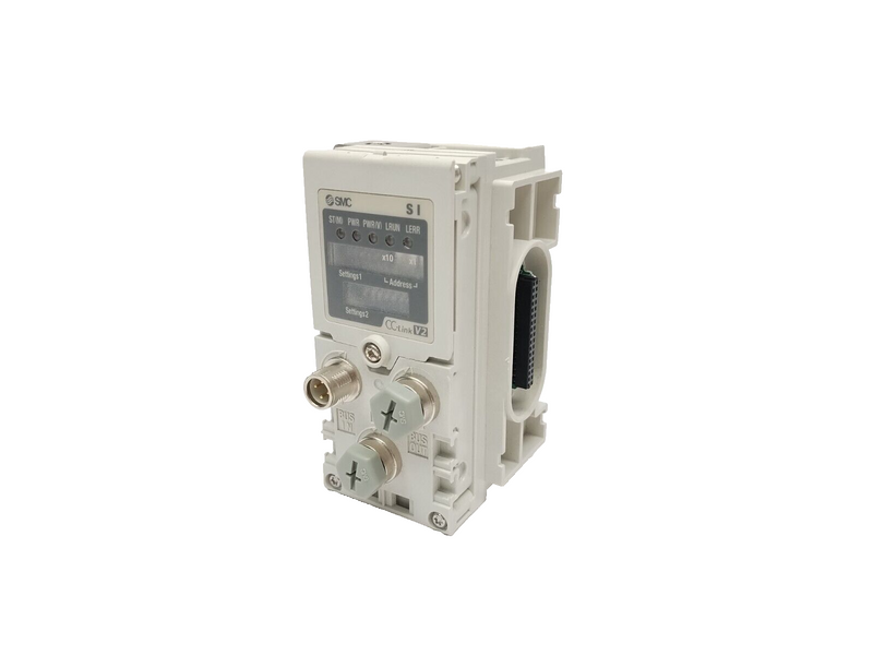 SMC EX600-SMJ1 CC-Link V2 Serial Interface Unit, Neg Com Fieldbus System - Maverick Industrial Sales