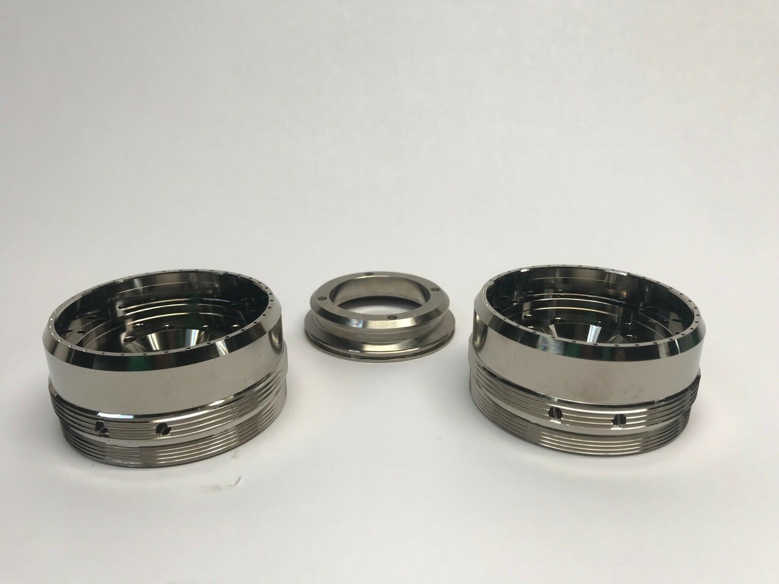 Set of ABB Robobel Robot Paint Spray Attachment Type A Threaded Nozzle - Maverick Industrial Sales