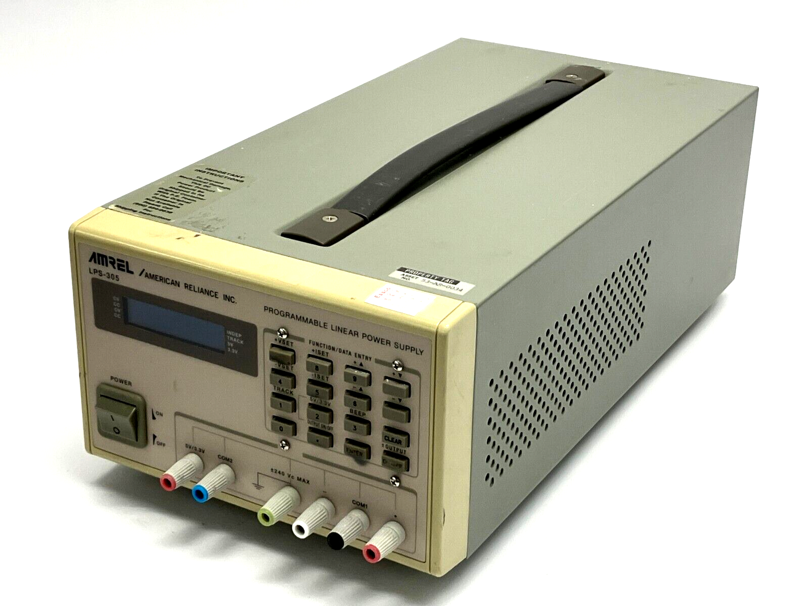 Amrel LPS-305 Programmable Linear Power Supply - Maverick Industrial Sales