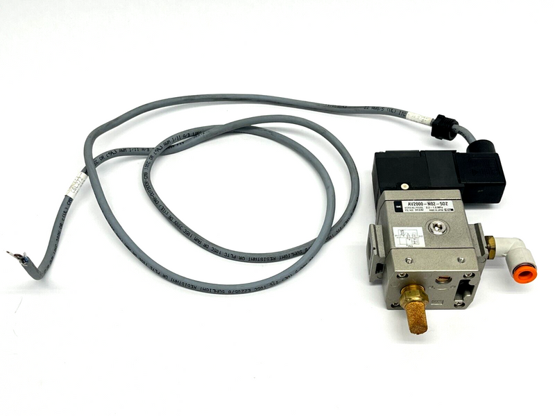 SMC AV2000-N02-5DZ Soft Start Valve w/ DC21-26V Valve Coil - Maverick Industrial Sales