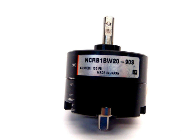 SMC NCRB1BW20-90S [JW] Max Press 100 PSI Air Cylinder Rotary Actuator - Maverick Industrial Sales