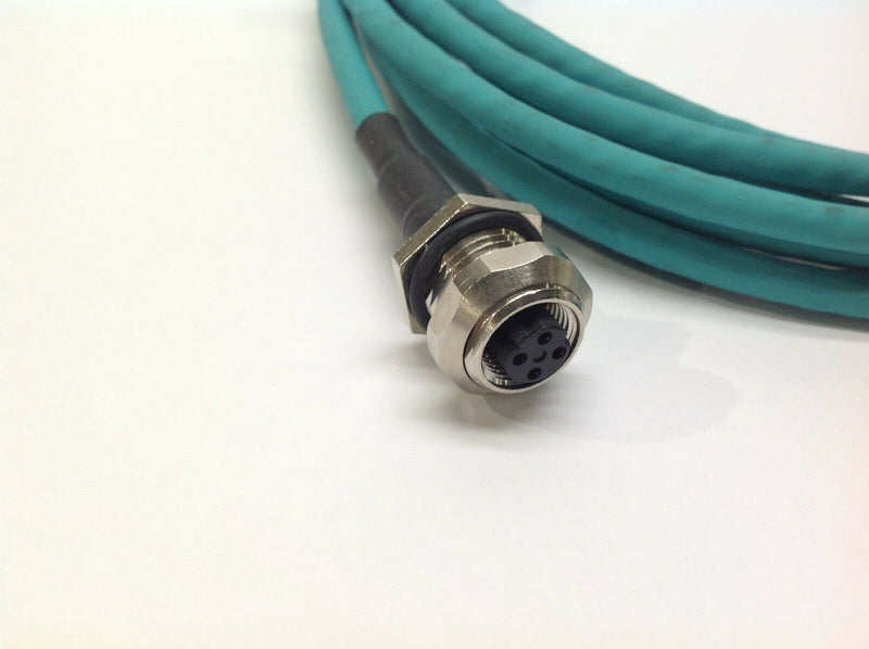 Lumberg Automation 0985 706 104/4M Network Cable 900004519 - Maverick Industrial Sales