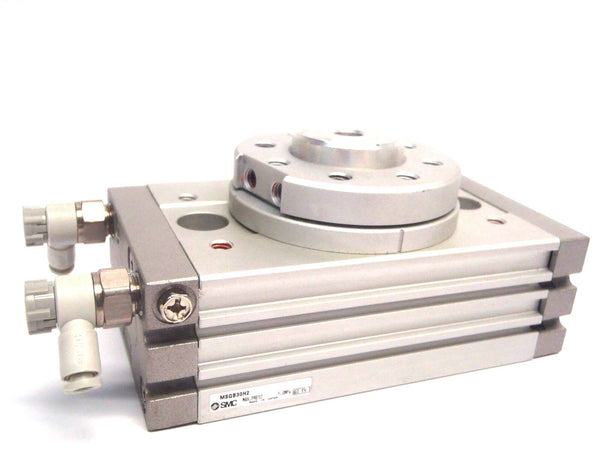 SMC MSQB30H2 Pneumatic Rotary Table Actuator 30mm M5 Thread Type - Maverick Industrial Sales