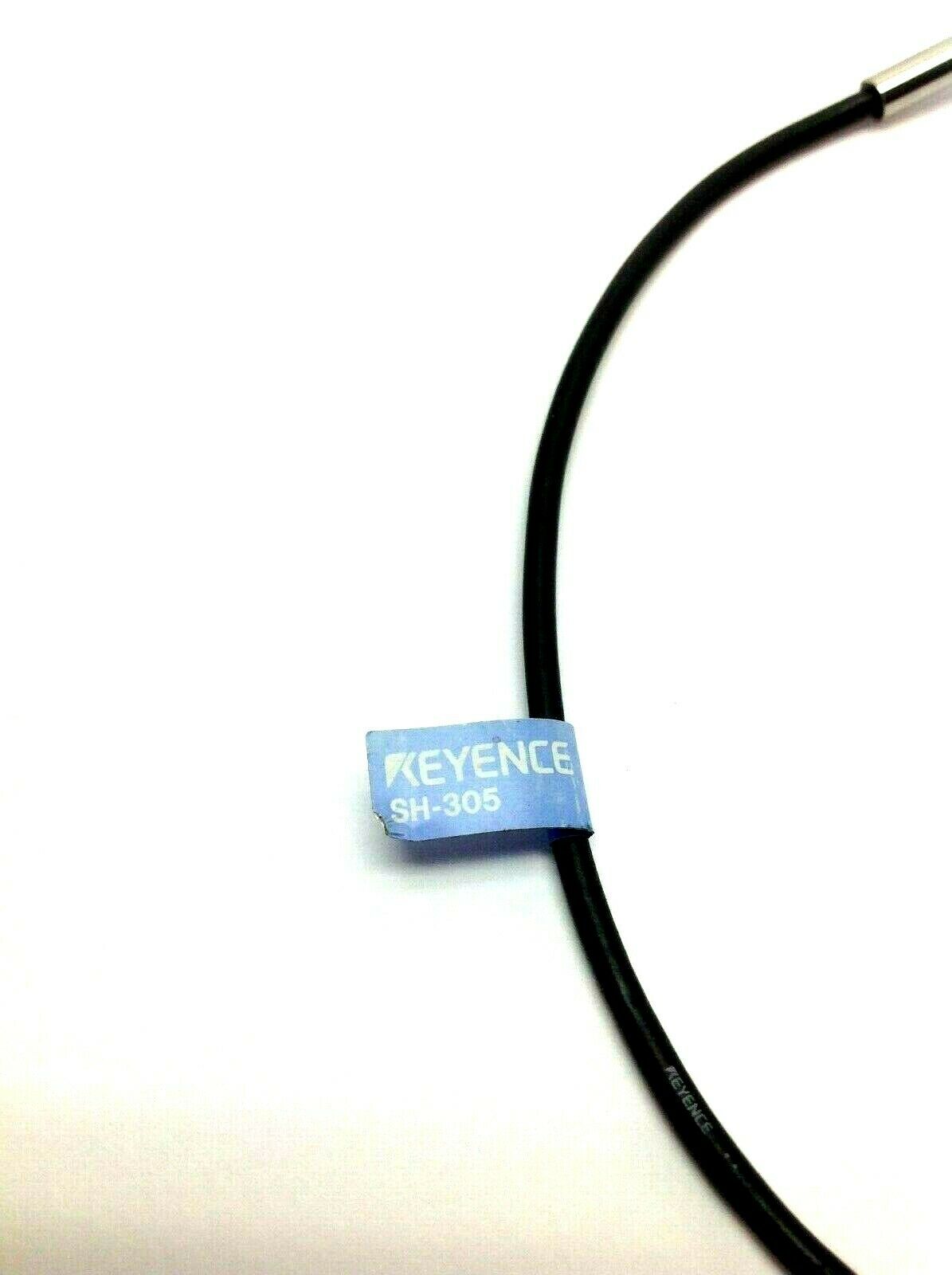 Keyence SH-305 Ferrous Metal Proximity Sensor 7" Wire SN 3mm Range - Maverick Industrial Sales