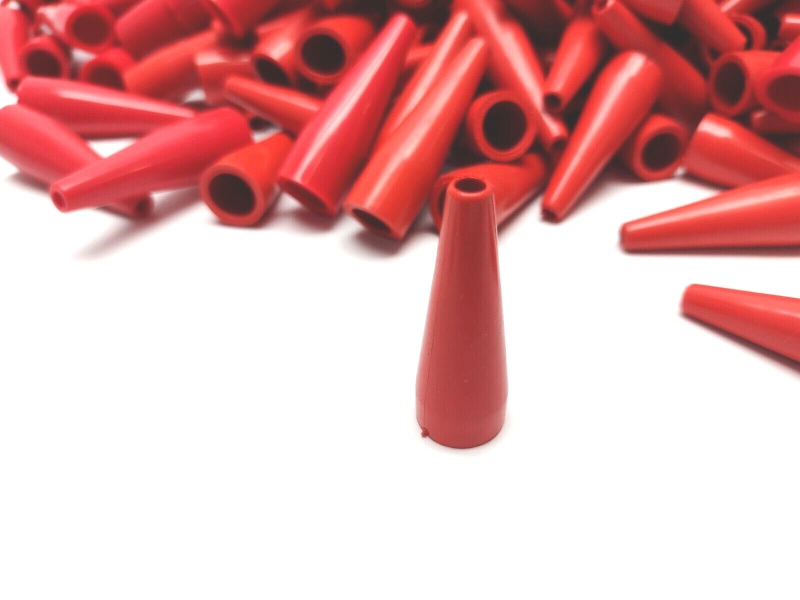 Mueller Red Alligator Clip Test Clip Insulators LOT OF 45oz - Maverick Industrial Sales