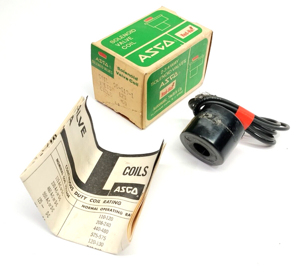 Asco 96-619-1 Red-Hat Solenoid Valve Coil 120VAC 96-619-1D, MP-C-015 - Maverick Industrial Sales