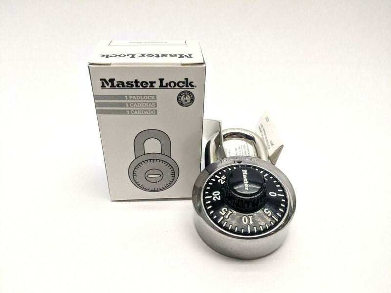 Master Lock 1502 Combination Padlock Black - Maverick Industrial Sales