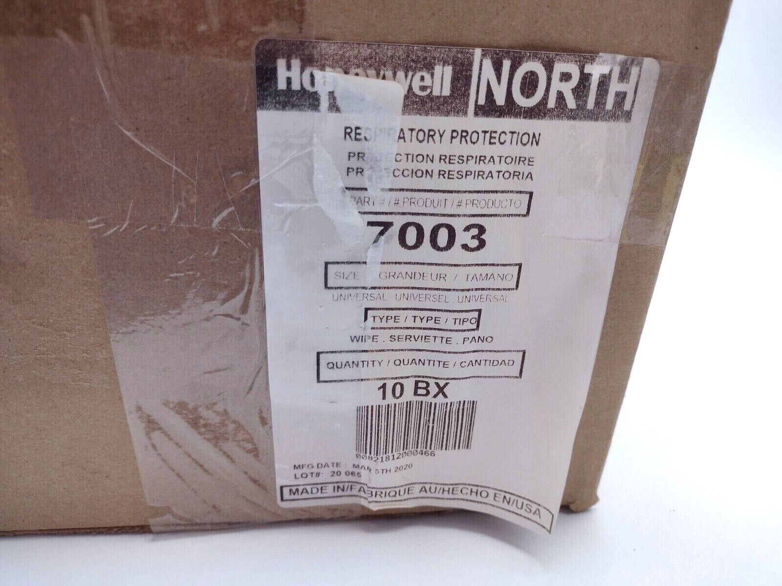 Honeywell North 7003 Respirator Refresher Pads 100 per PK CASE OF 10 - Maverick Industrial Sales