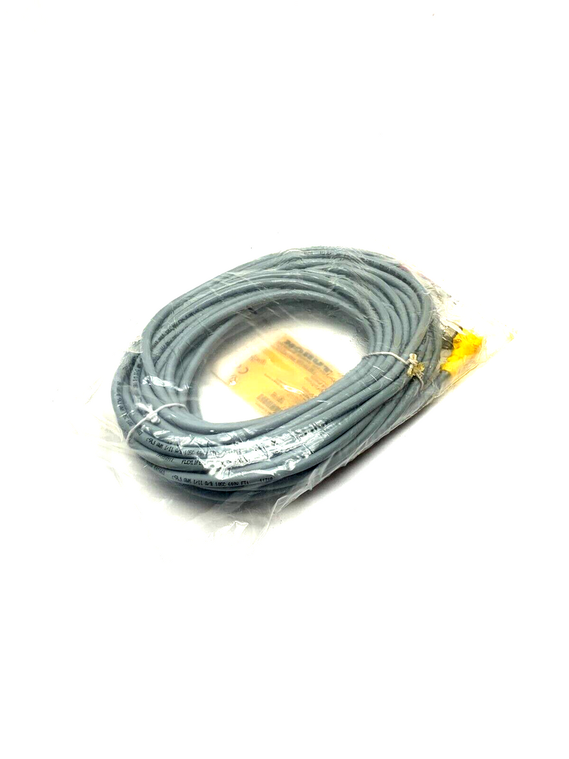 Turck WKC 8T-15/S101 Female M12 Right Angle 8-Pin Cordset 15m U-08515 - Maverick Industrial Sales