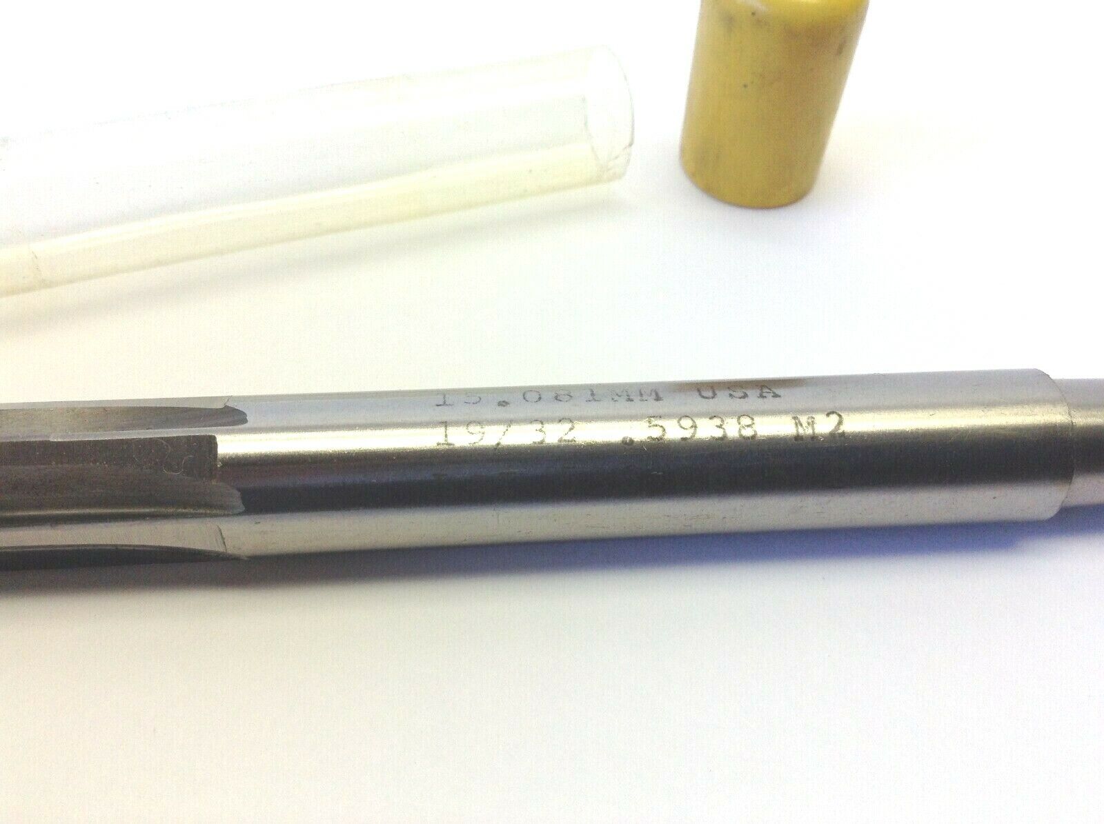 Lavallee And Ide L&I 536.5938 Taper Shank Chucking Reamer 15.081MM 19/32 - Maverick Industrial Sales