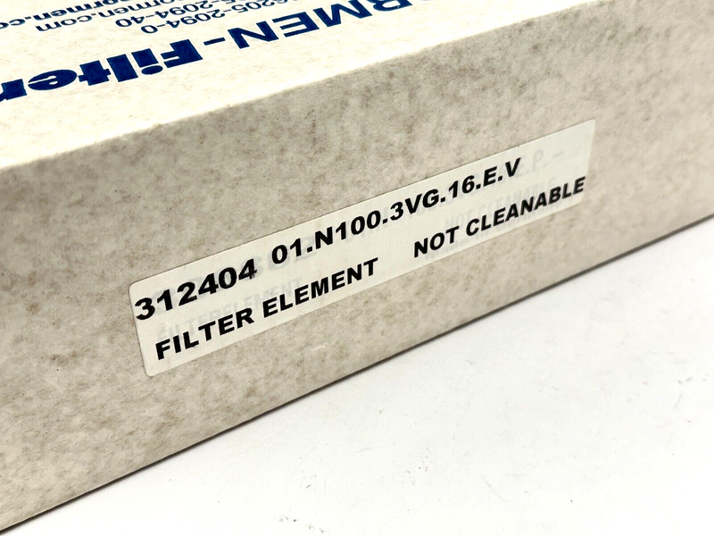 Internormen 312404 Hydraulic Filter Element 01.N.100.3VG.16EV. - Maverick Industrial Sales