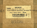 Morse 1666 Size 5 Stub Screw Machine Reamer High Speed LOT OF 2 - Maverick Industrial Sales