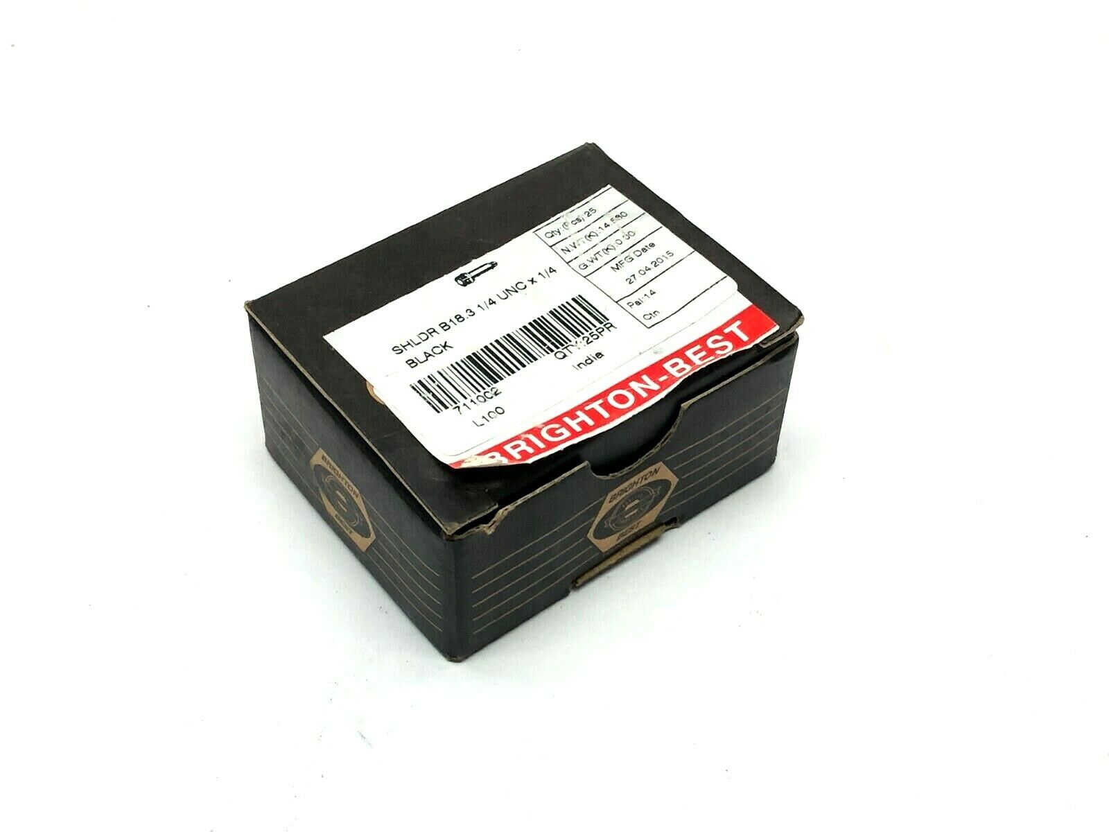 Brighton Best 711002 Shoulder Screws B18.3 1/4" UNC x 1/4" BOX OF 25 - Maverick Industrial Sales