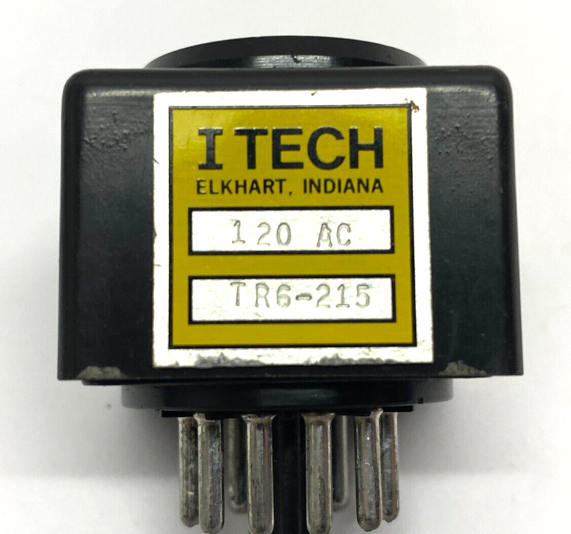 ITech TR6-215 General Purpose Relay 11-Pin 120VAC - Maverick Industrial Sales