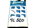 Browning 4L520 V-Belt L Section 1 Band 52" Outside Length Smooth - Maverick Industrial Sales