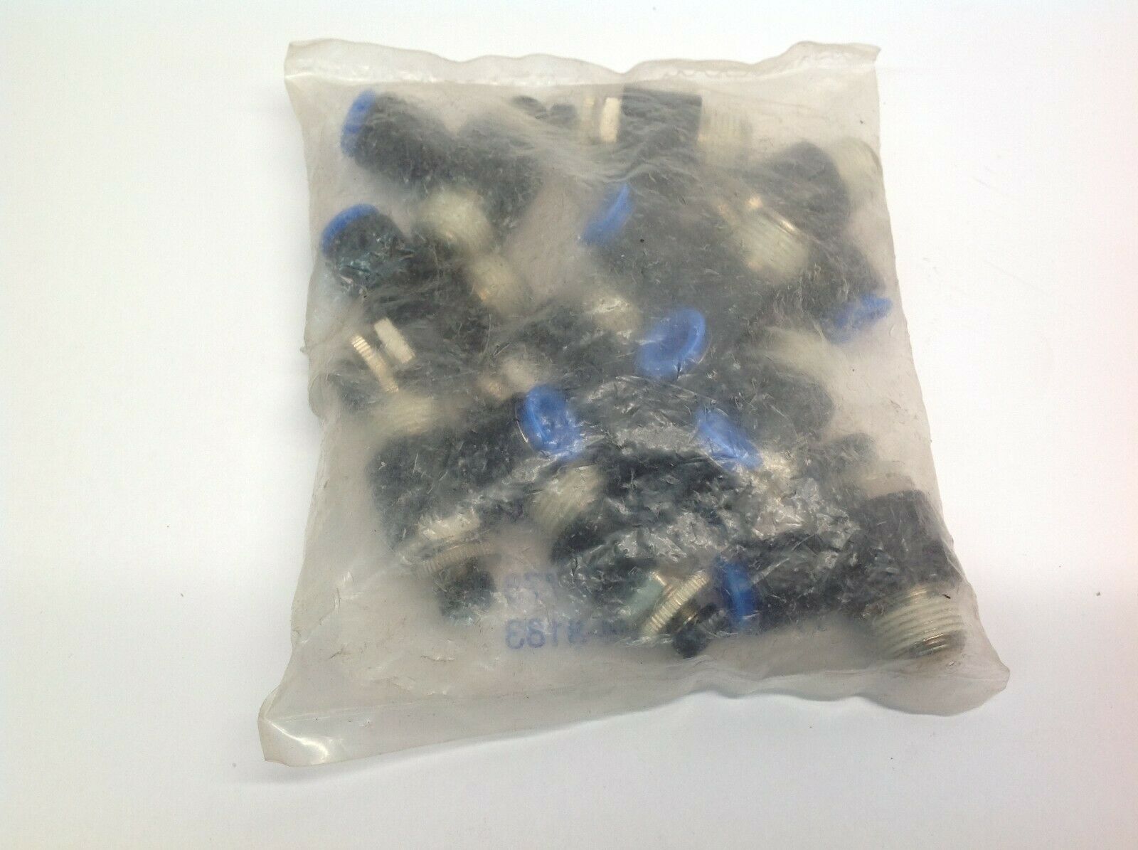 Package of 10 ADSENS Tech QSC-3/8-A Pneumatic T Valve - Maverick Industrial Sales