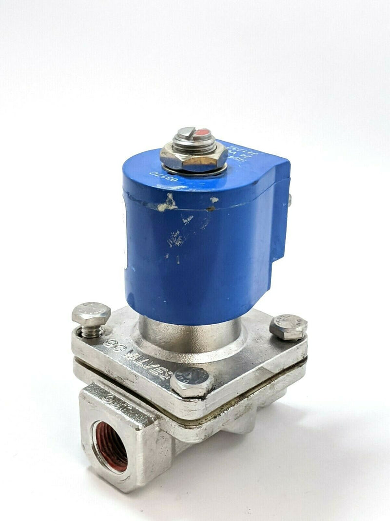 GC Valves NS201YF16F7CG4 Water Solenoid Valve 2 Port / Way, 3/8” NPT 24V - Maverick Industrial Sales