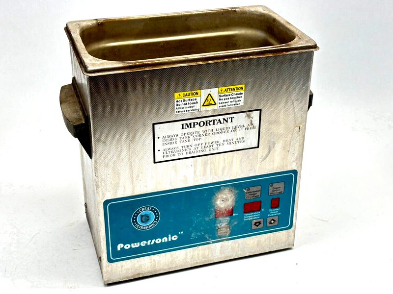 Crest Ultrasonics P360D Powersonic Ultrasonic Cleaner 3.4A 115V - Maverick Industrial Sales