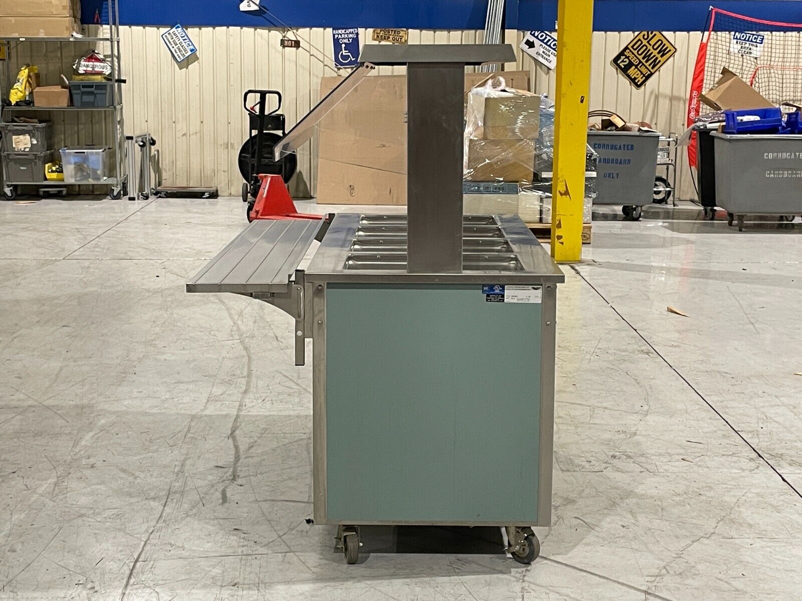 Vollrath M37040-S535T-BIF Hot Food Table w/ Wells Enclosed Base 120V - Maverick Industrial Sales