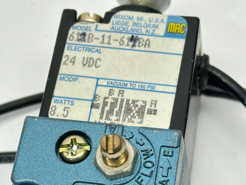 Mac Valves 612B-11-614BA Solenoid Valve 4-Way 24VDC 8.5W - Maverick Industrial Sales