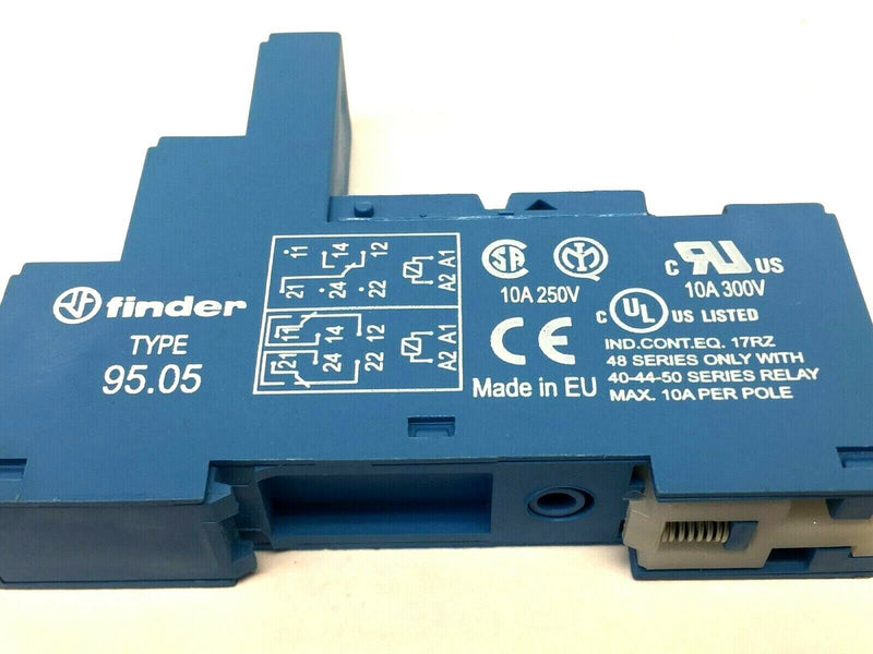 Finder 95.05 DIN-Rail Socket Screw Terminal - Maverick Industrial Sales