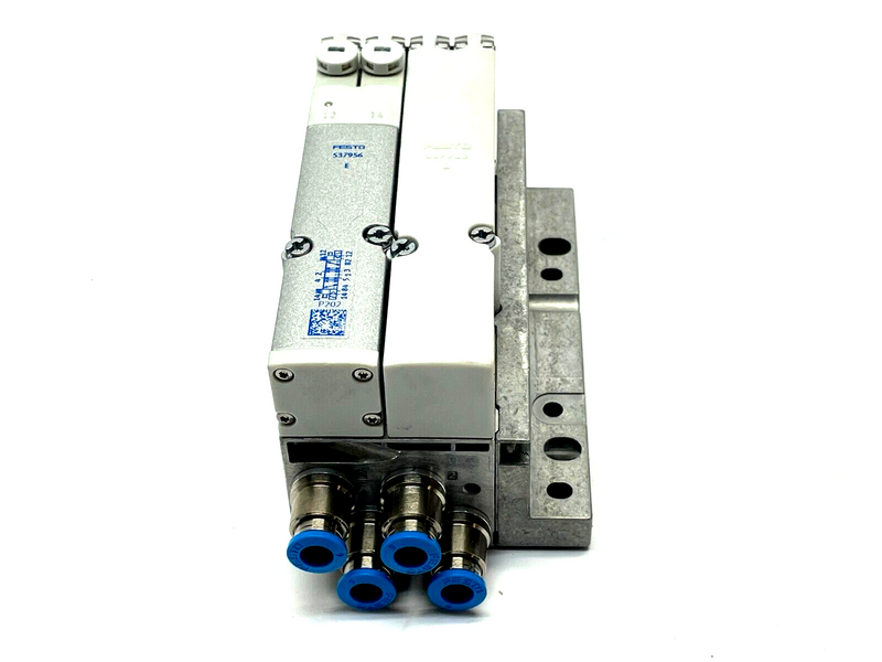 Festo VMPA2-M1H-E-PI Solenoid Valve Manifold Assembly VMPA2-FB-EMG-4 - Maverick Industrial Sales